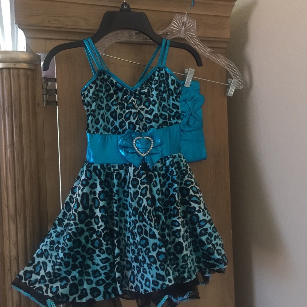 Girls Jazz Dance Costume